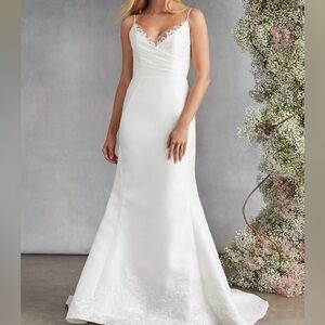 KELLY FAETANINI LILIANA wedding dress gown. Brand. New ivory size 8